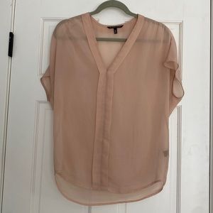 Victoria’s Secret Sheer Pale Pink Blouse